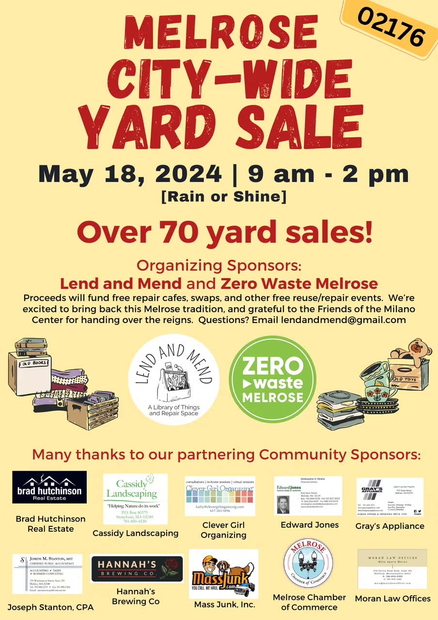 yard sale poster