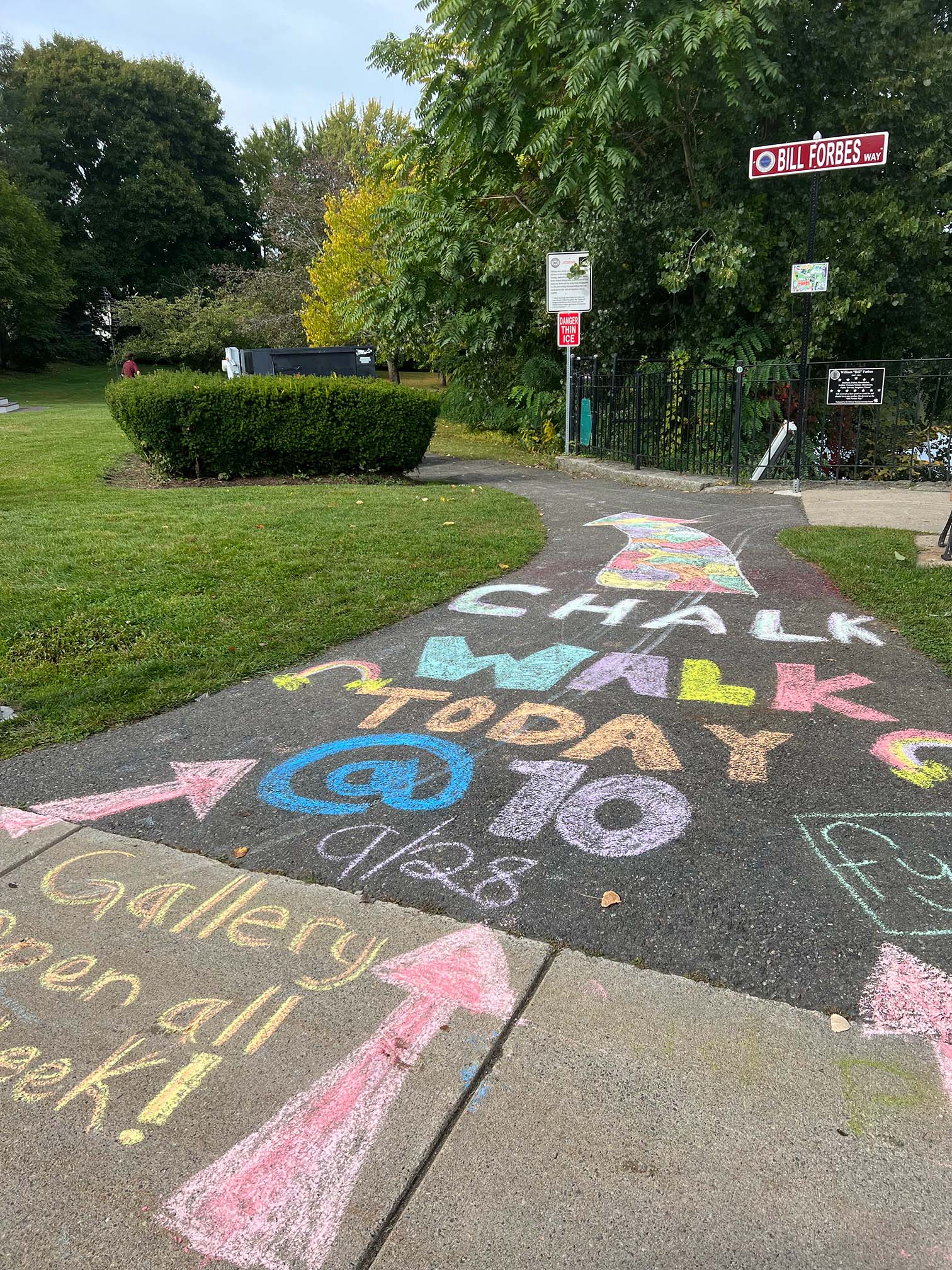 chalk walk