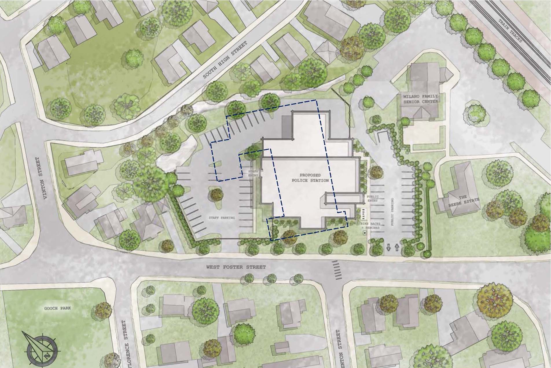 police station plans